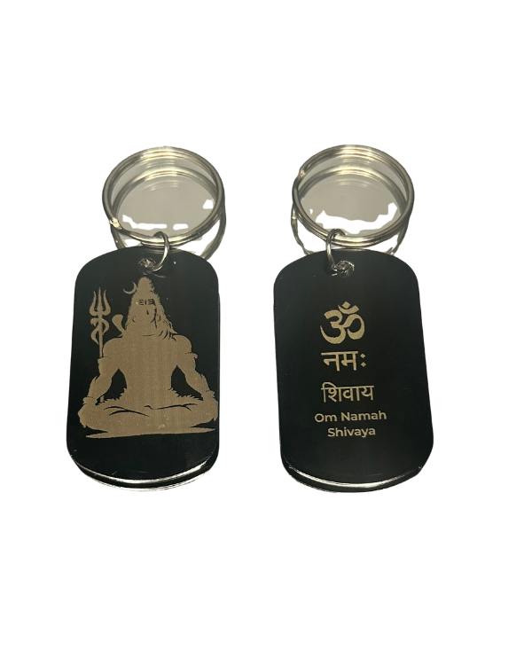 Om Namah Shivaya Keychain – Meditative Form