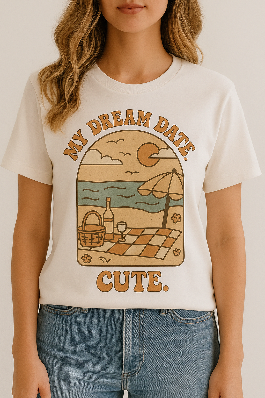 "My Dream Date: Cute." Tee