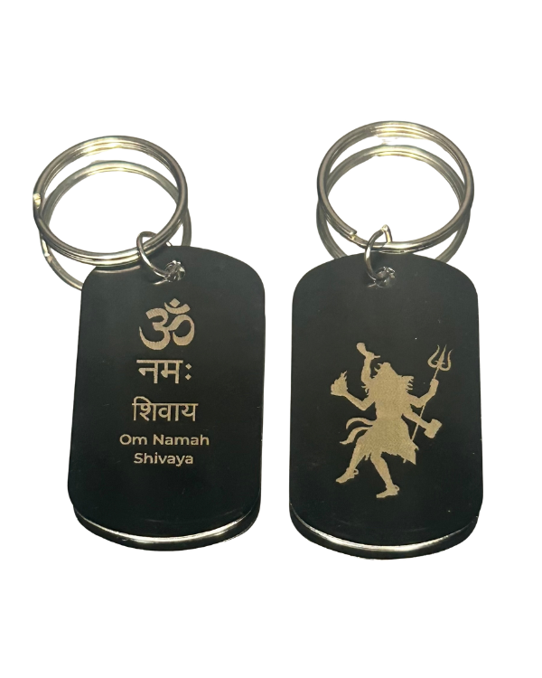 Om Namah Shivaya Keychain – Nataraja