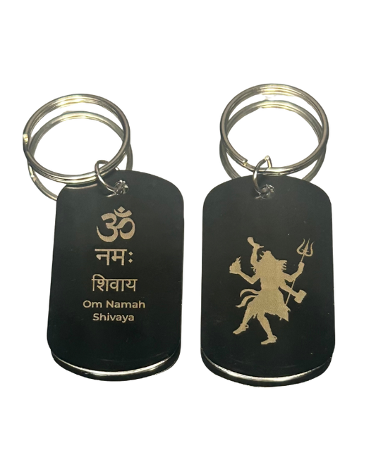 Om Namah Shivaya Keychain – Nataraja