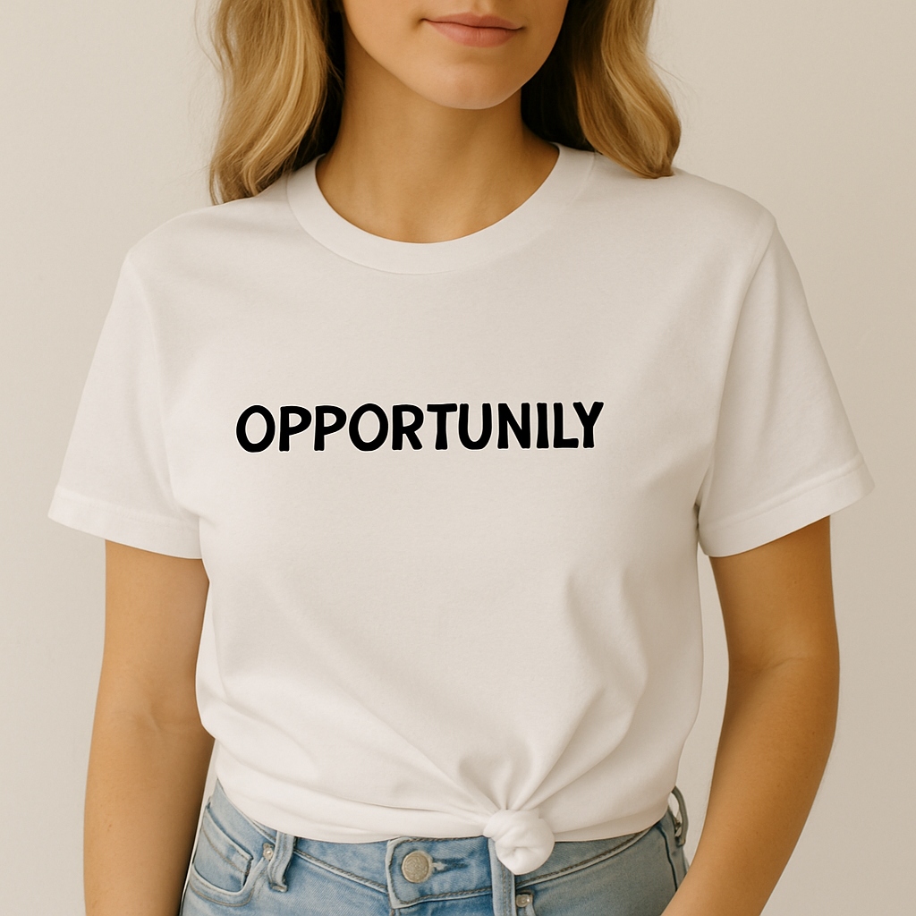 "OPPORTUNILY" Tee