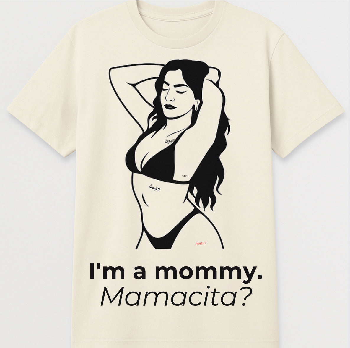 “I’m a Mommy. Mamacita?” Tee (Silhouette Graphic)