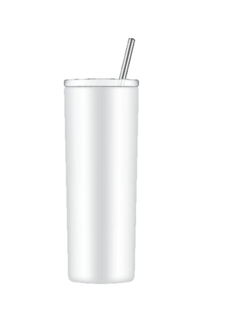 20oz Skinny Stainless Steel Tumbler with Lid